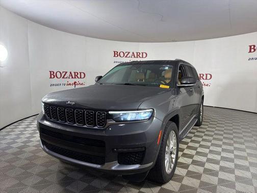 Baltic Gray Metallic Clearcoat 2021 Jeep Grand Cherokee L Summit