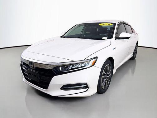 Platinum White Pearl 2020 Honda Accord Hybrid Base