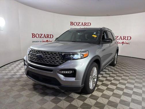 Iconic Silver Metallic 2023 Ford Explorer Limited