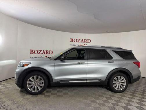 Iconic Silver Metallic 2023 Ford Explorer Limited
