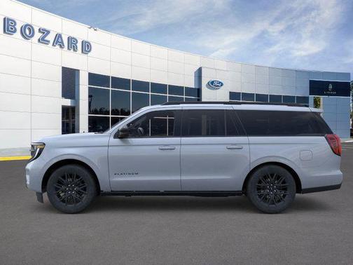Glacier Gray Metallic Tri-Coat 2026 Ford Expedition Max Platinum