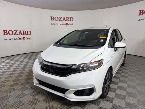 White Orchid Pearl 2018 Honda Fit EX
