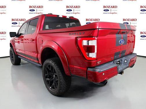 Rapid Red Metallic Tinted Clearcoat 2021 Ford F-150 Lariat