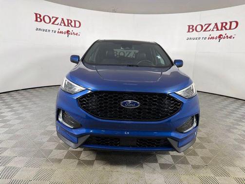 Blue Metallic 2021 Ford Edge ST Line