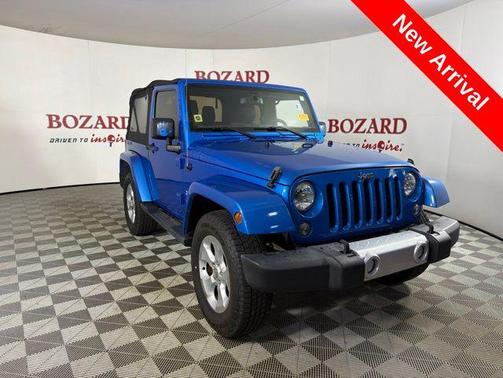 Hydro Blue Pearl Coat 2015 Jeep Wrangler Sahara