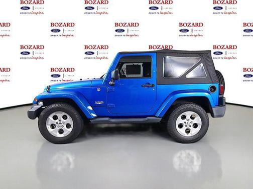 Hydro Blue Pearl Coat 2015 Jeep Wrangler Sahara