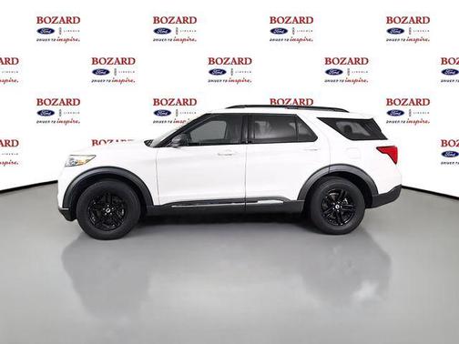 Star White Metallic Tri-Coat 2020 Ford Explorer XLT