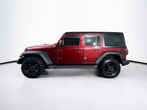 Snazzberry Pearlcoat 2022 Jeep Wrangler Willys