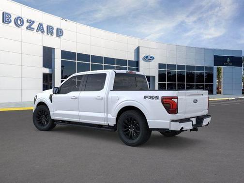 Star White Metallic Tri-Coat 2025 Ford F-150 Lariat
