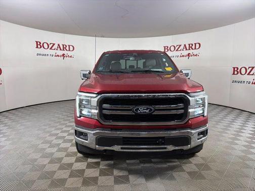 Rapid Red Metallic Tinted Clearcoat 2025 Ford F-150 Lariat