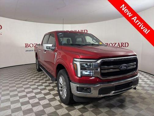 Rapid Red Metallic Tinted Clearcoat 2025 Ford F-150 Lariat