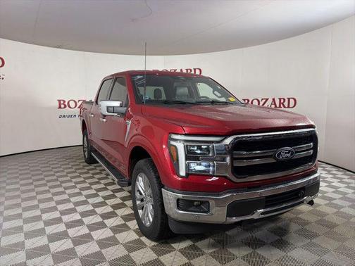 Rapid Red Metallic Tinted Clearcoat 2025 Ford F-150 Lariat