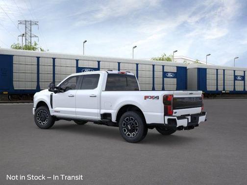 Star White Metallic Tri-Coat 2026 Ford F-350 Platinum