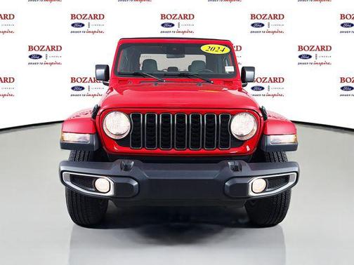 Firecracker Red Clearcoat 2024 Jeep Gladiator Sport S