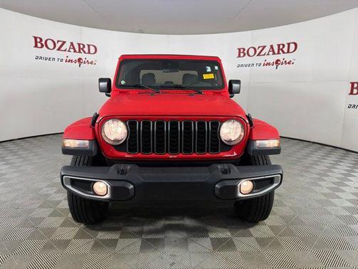 Firecracker Red Clearcoat 2024 Jeep Gladiator Sport S