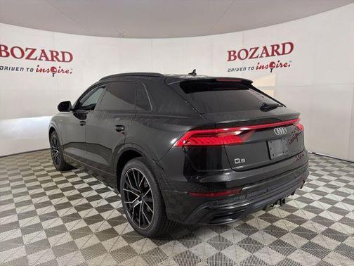 Mythos Black Metallic 2023 Audi Q8 55 Prestige