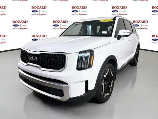 Glacial White Pearl 2024 Kia Telluride EX
