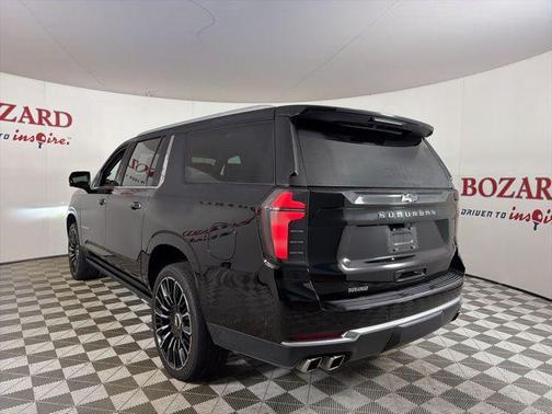 Black 2025 Chevrolet Suburban 4WD High Country