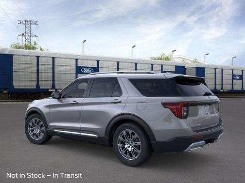 Carbonized Gray Metallic 2026 Ford Explorer Platinum