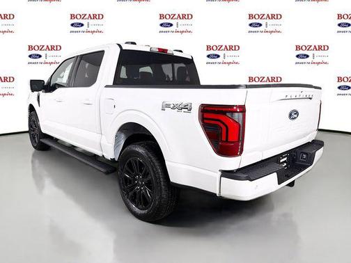 Star White Metallic Tri-Coat 2026 Ford F-150 Platinum