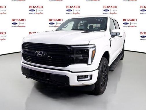Star White Metallic Tri-Coat 2026 Ford F-150 Platinum