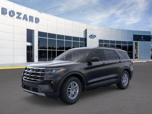 Agate Black Metallic 2026 Ford Explorer Active