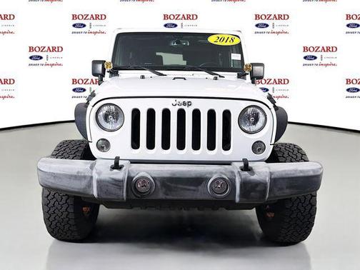 Bright White Clearcoat 2018 Jeep Wrangler JK Sport