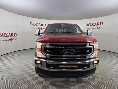 Rapid Red Metallic Tinted Clearcoat 2021 Ford F-250 Lariat
