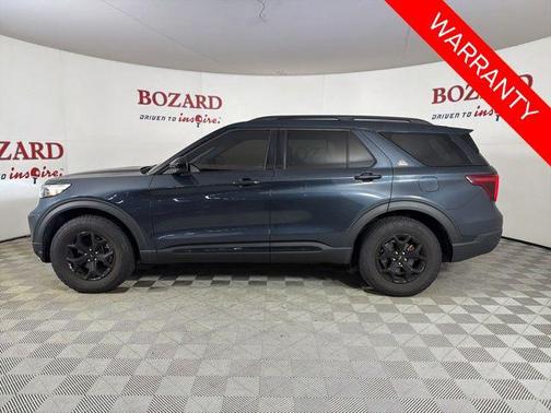 Stone Blue Metallic 2024 Ford Explorer Timberline