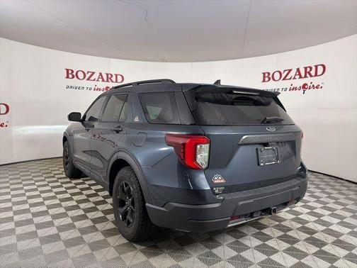 Stone Blue Metallic 2024 Ford Explorer Timberline