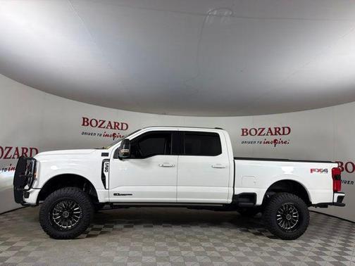 Star White Metallic Tri-Coat 2025 Ford F-350 Platinum