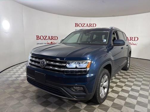 Pacific Blue Metallic 2019 Volkswagen Atlas 3.6L SE w/Technology