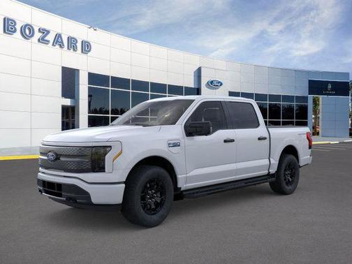 Oxford White 2025 Ford F-150 Lightning XLT