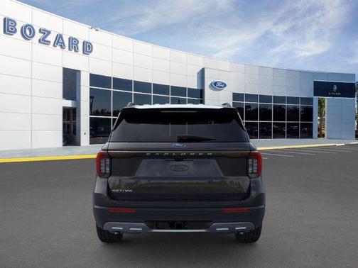 Agate Black Metallic 2026 Ford Explorer Active