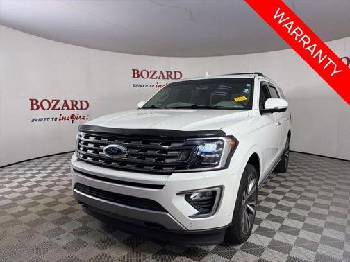 Star White Metallic Tri-Coat 2020 Ford Expedition Limited