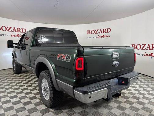 Green Gem Metallic 2013 Ford F-250 Lariat