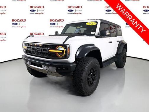 Oxford White 2023 Ford Bronco Raptor