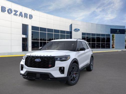Space White Metallic 2026 Ford Explorer ST