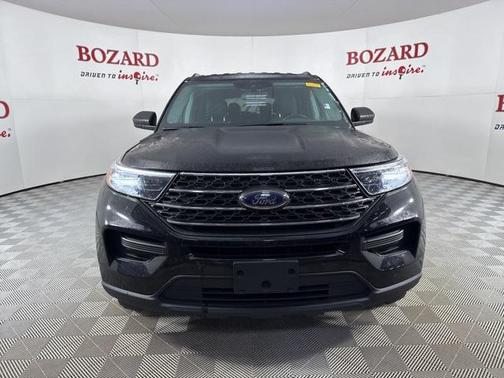 Agate Black Metallic 2021 Ford Explorer XLT