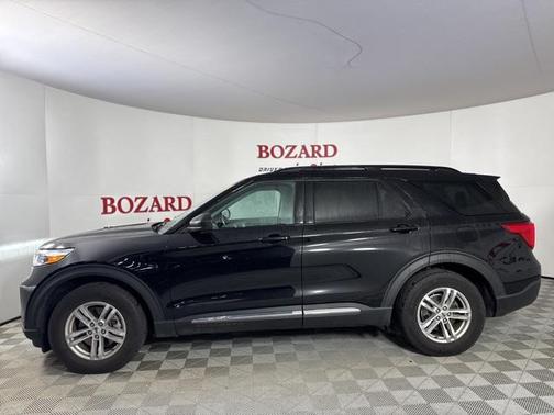 Agate Black Metallic 2021 Ford Explorer XLT