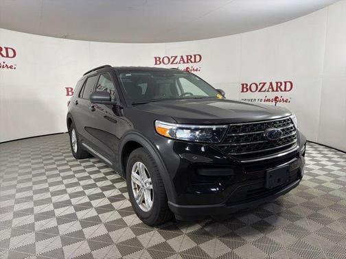 Agate Black Metallic 2021 Ford Explorer XLT