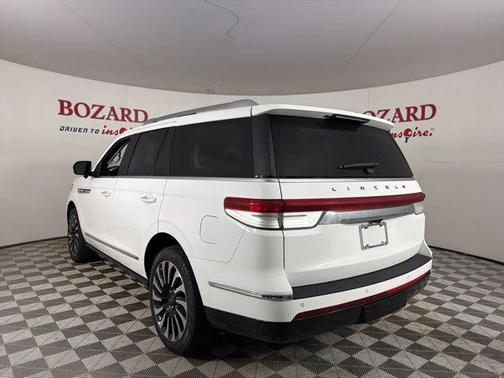Pristine White Metallic Tri-Coat 2023 Lincoln Navigator Black Label