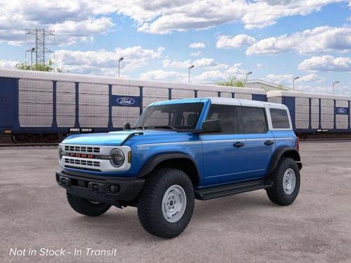 Velocity Blue Metallic 2026 Ford Bronco Heritage Edition