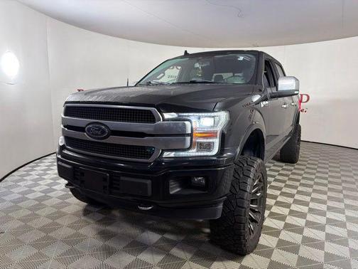 Shadow Black 2018 Ford F-150 Platinum