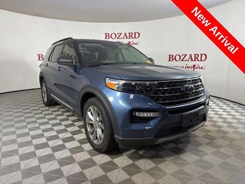 Blue Metallic 2020 Ford Explorer XLT
