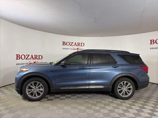 Blue Metallic 2020 Ford Explorer XLT