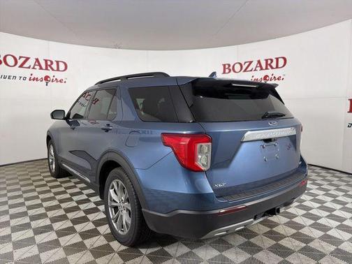 Blue Metallic 2020 Ford Explorer XLT