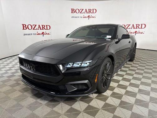 Shadow Black 2025 Ford Mustang EcoBoost