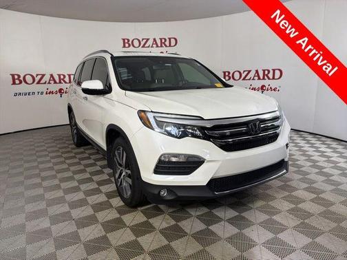 White Diamond Pearl 2017 Honda Pilot Elite