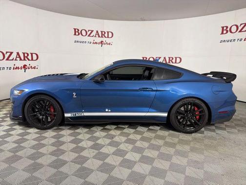 Ford Performance Blue Metallic 2021 Ford Shelby GT500 Base